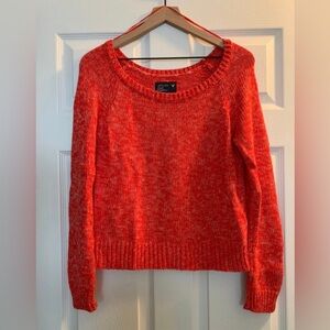 American Eagle Orange Knit Sweater